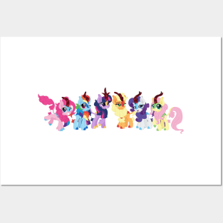 Kirin mane 6 no Appledash Posters and Art